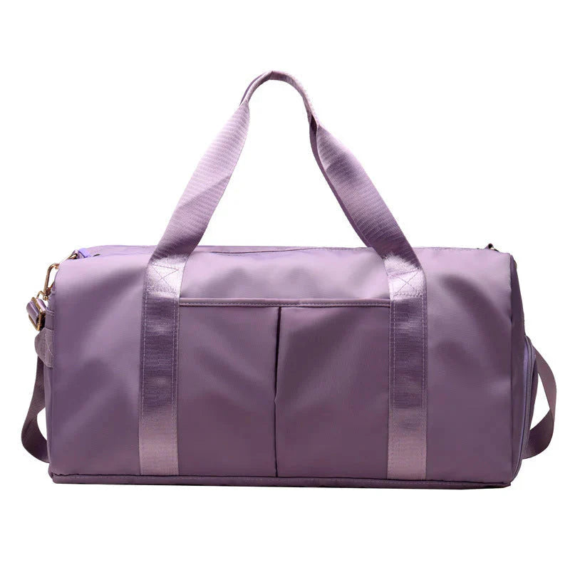 Waterproof duffel bag color swatch red