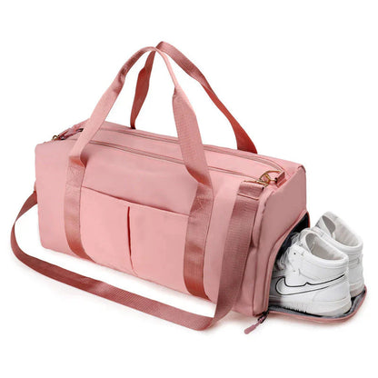 Waterproof duffel bag color swatch red