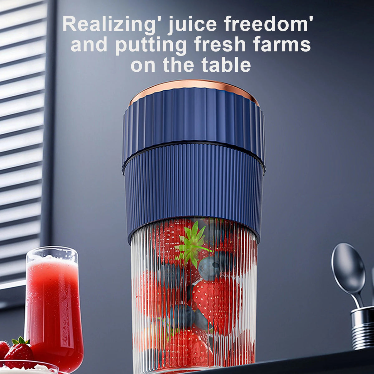 Premium Portable Wireless Blender