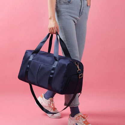 Waterproof duffel bag color swatch red