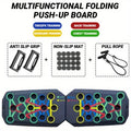 Portable Multifunctional Push up Board Fitness and Muscle Training Device Home Workout Set Foldable Push up Bar Resistance