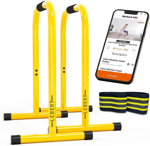 Equalizer dip station bars and base